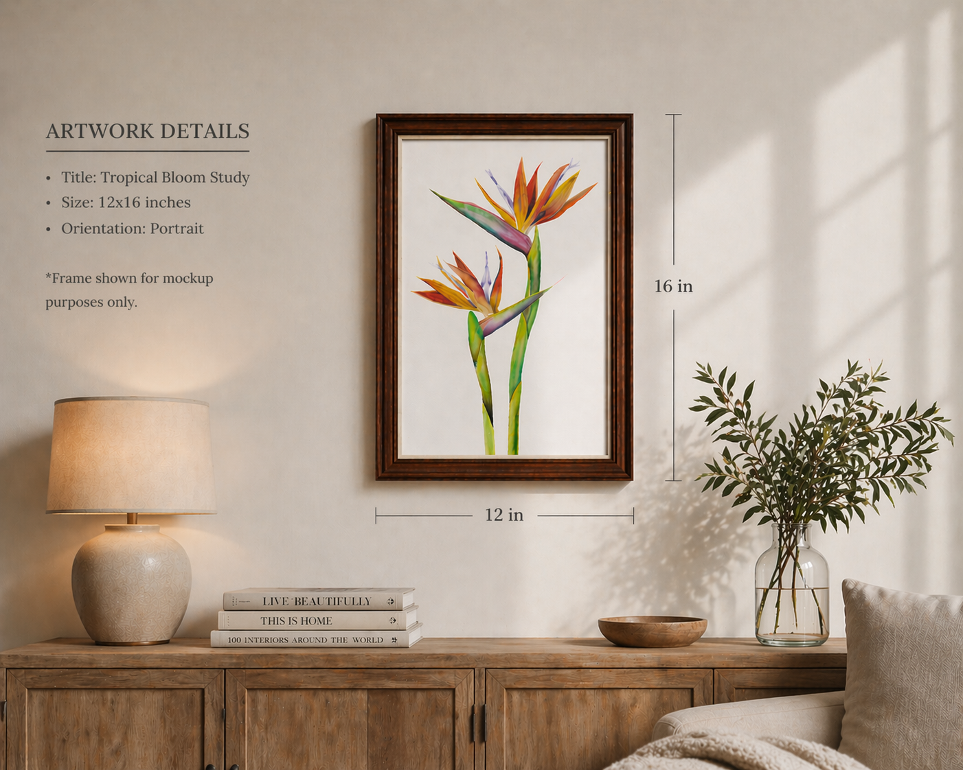 botanical wall art