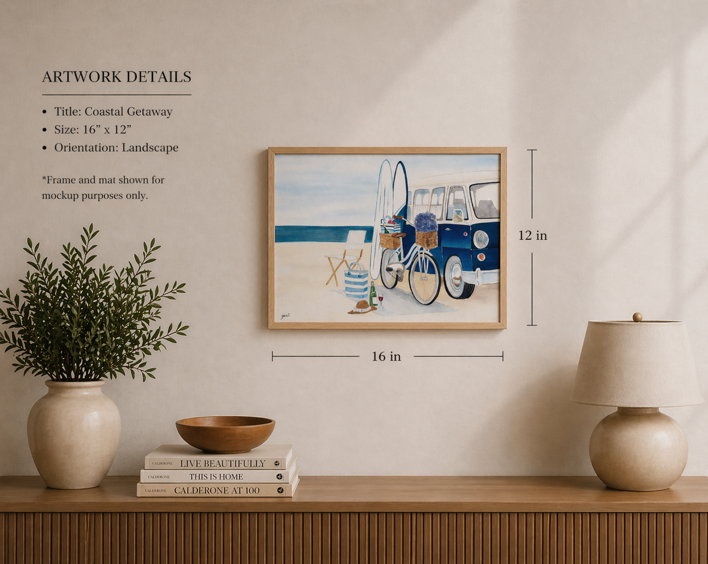 beach wall art
