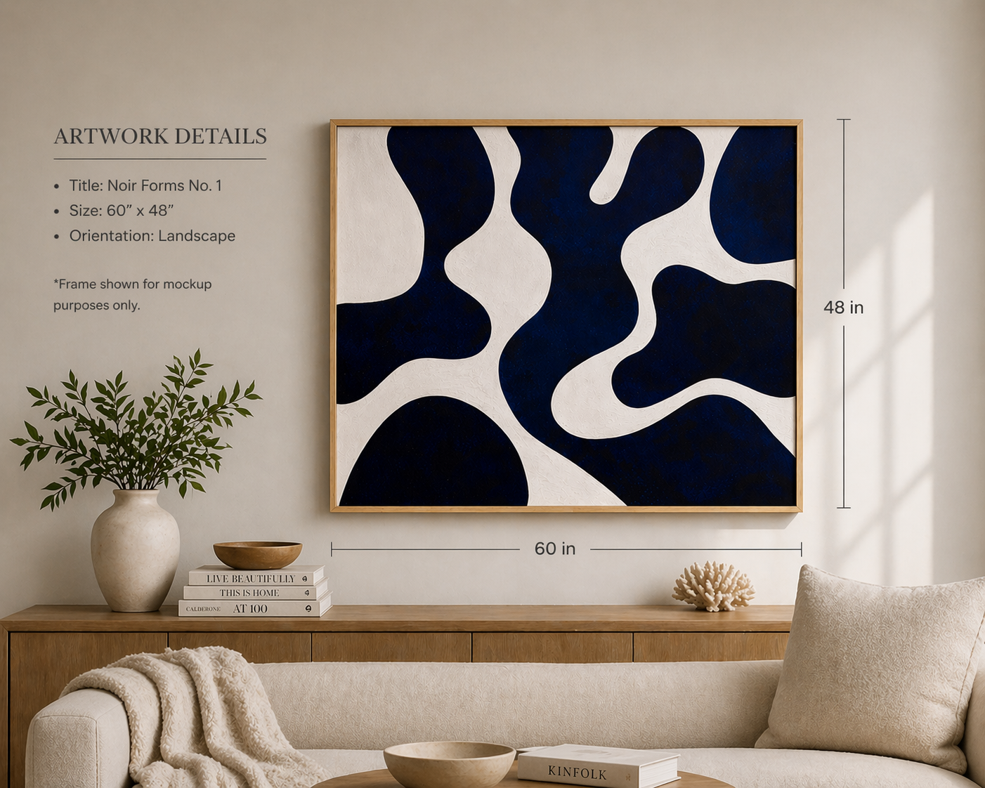 black abstract art
