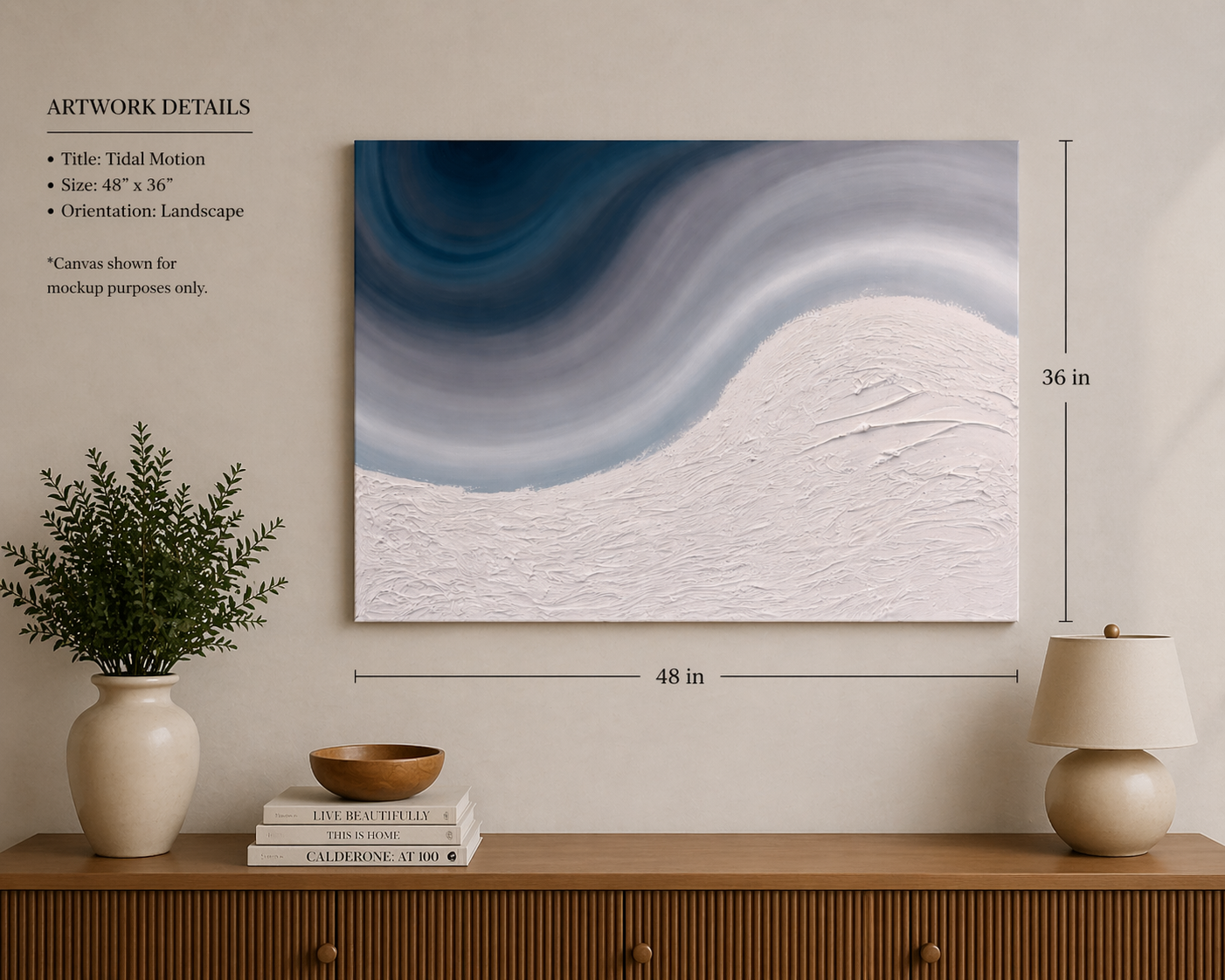 Abstract Ocean Art