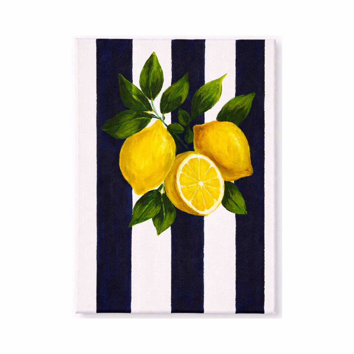 A vibrant still-life composition