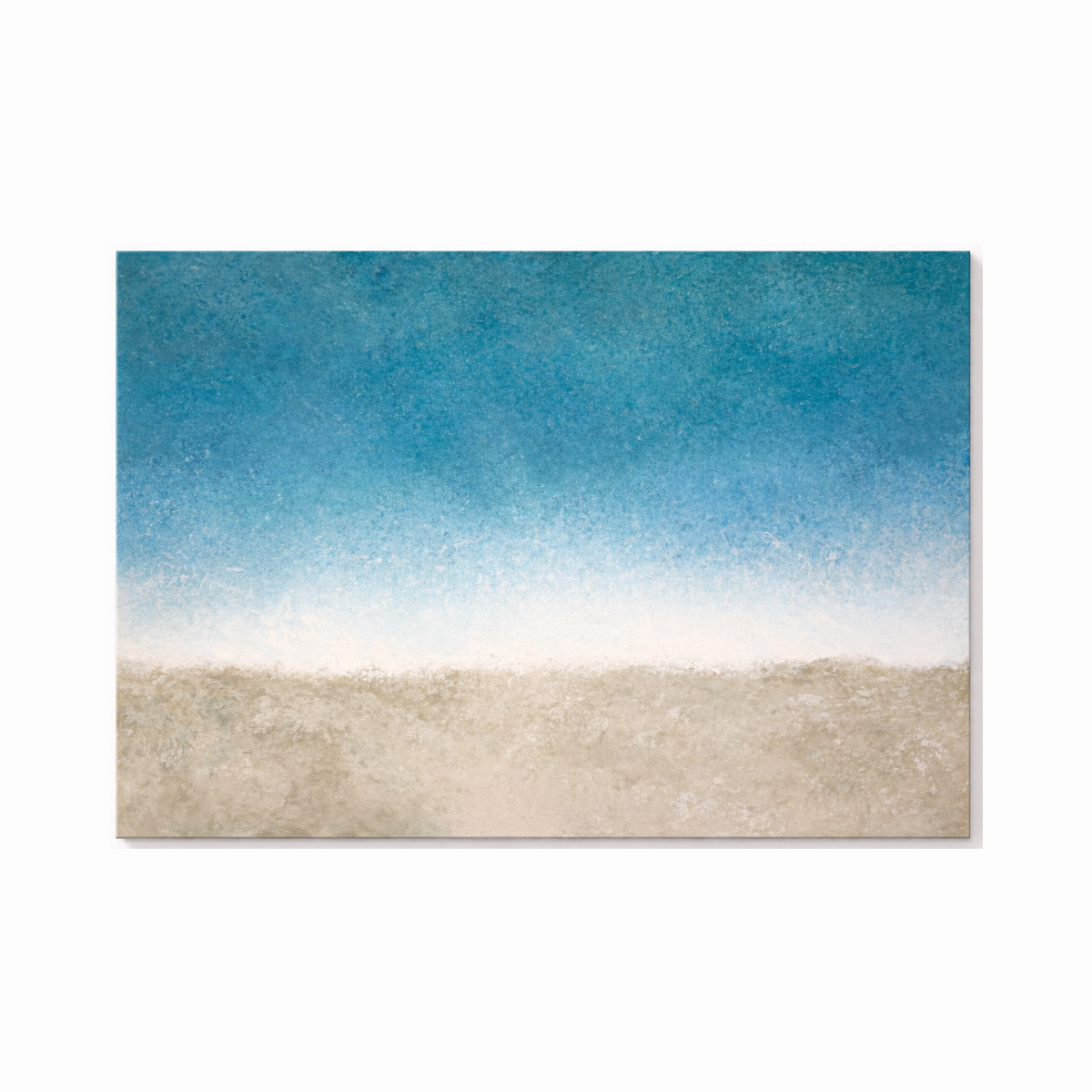Abstract Coastal Landscape Painting