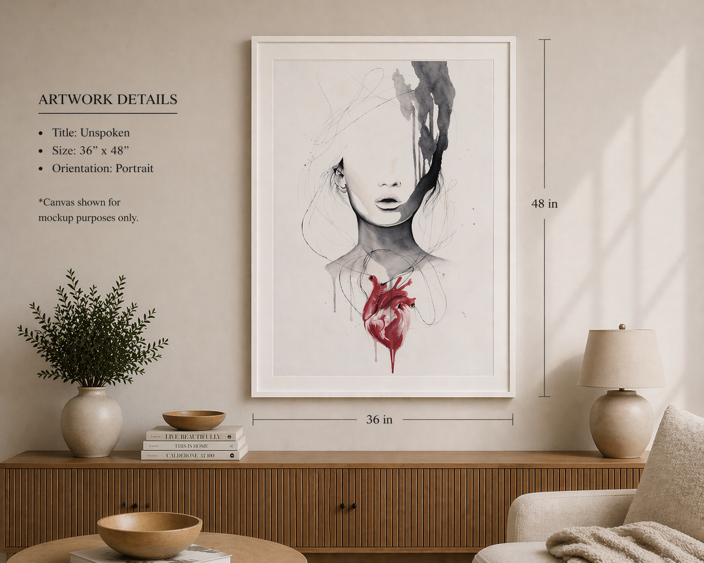 abstract portrait