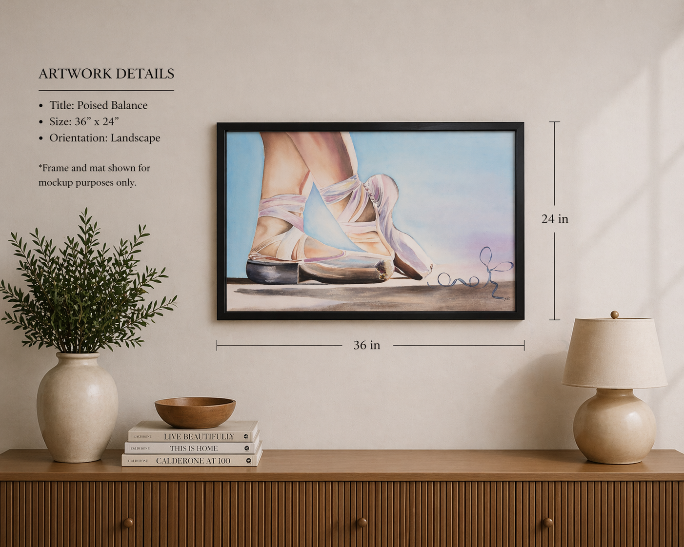 ballet wall art