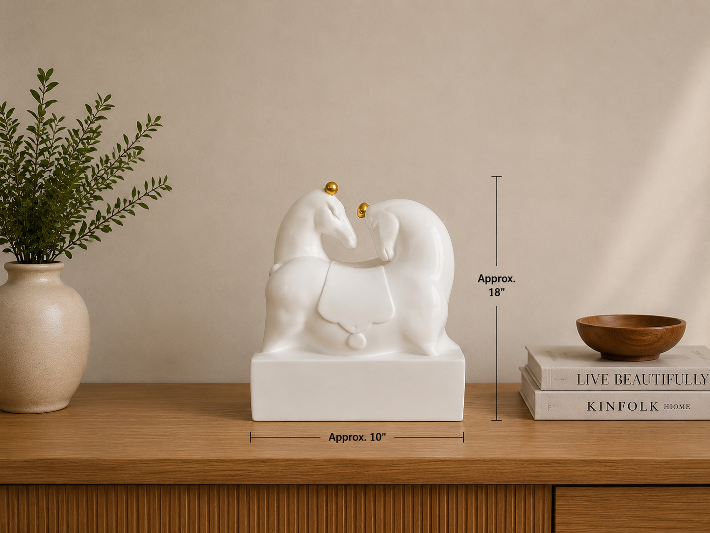 Cyrus Horse Statue