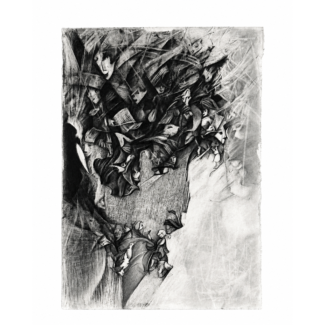 Understory series drawing 15