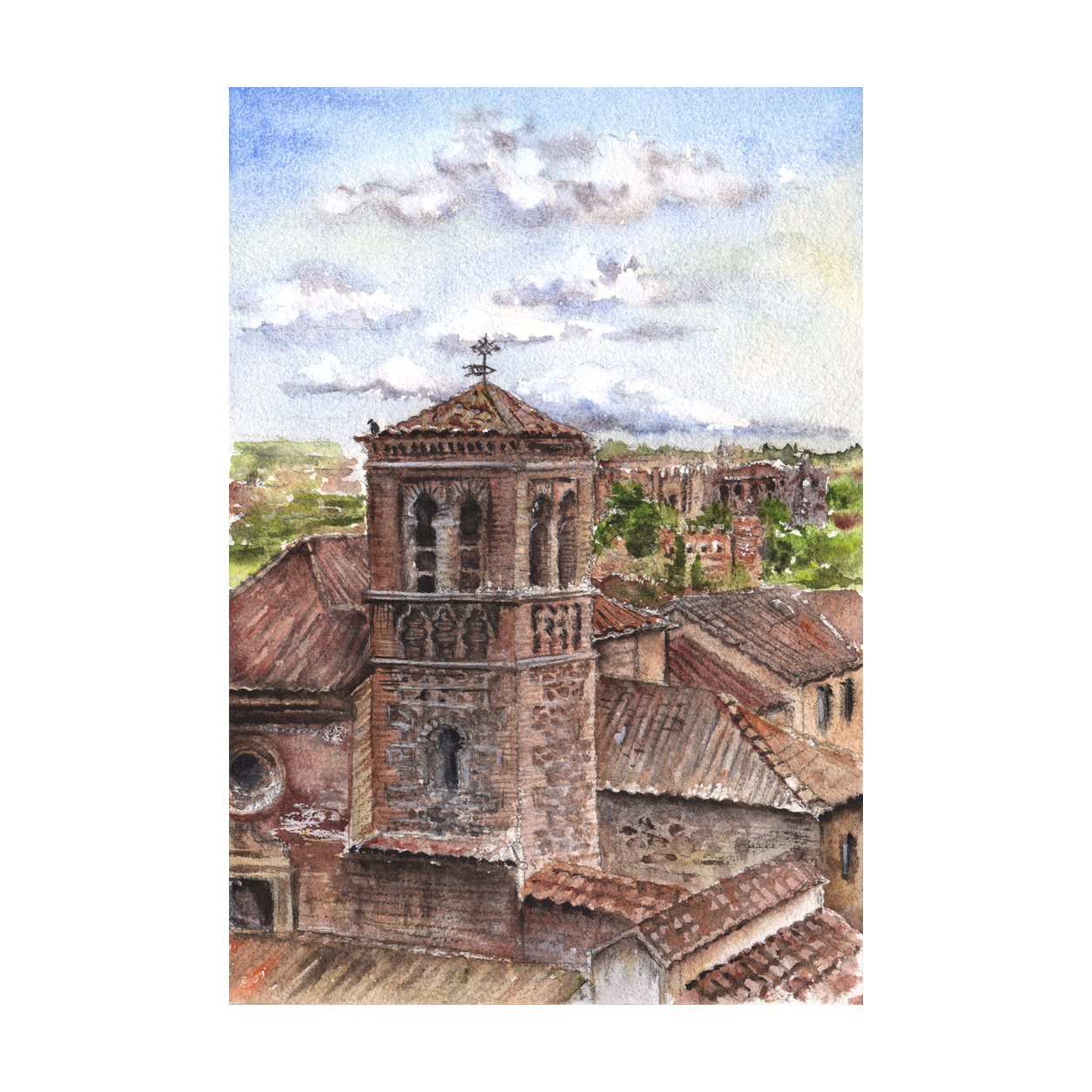 Toledo 2: Rooftop View