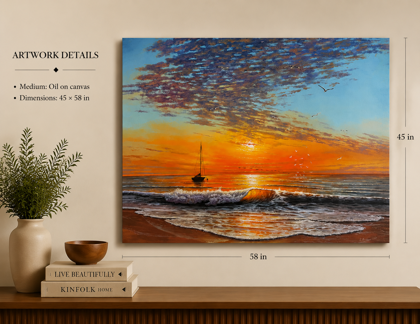 Anchored at Sunset