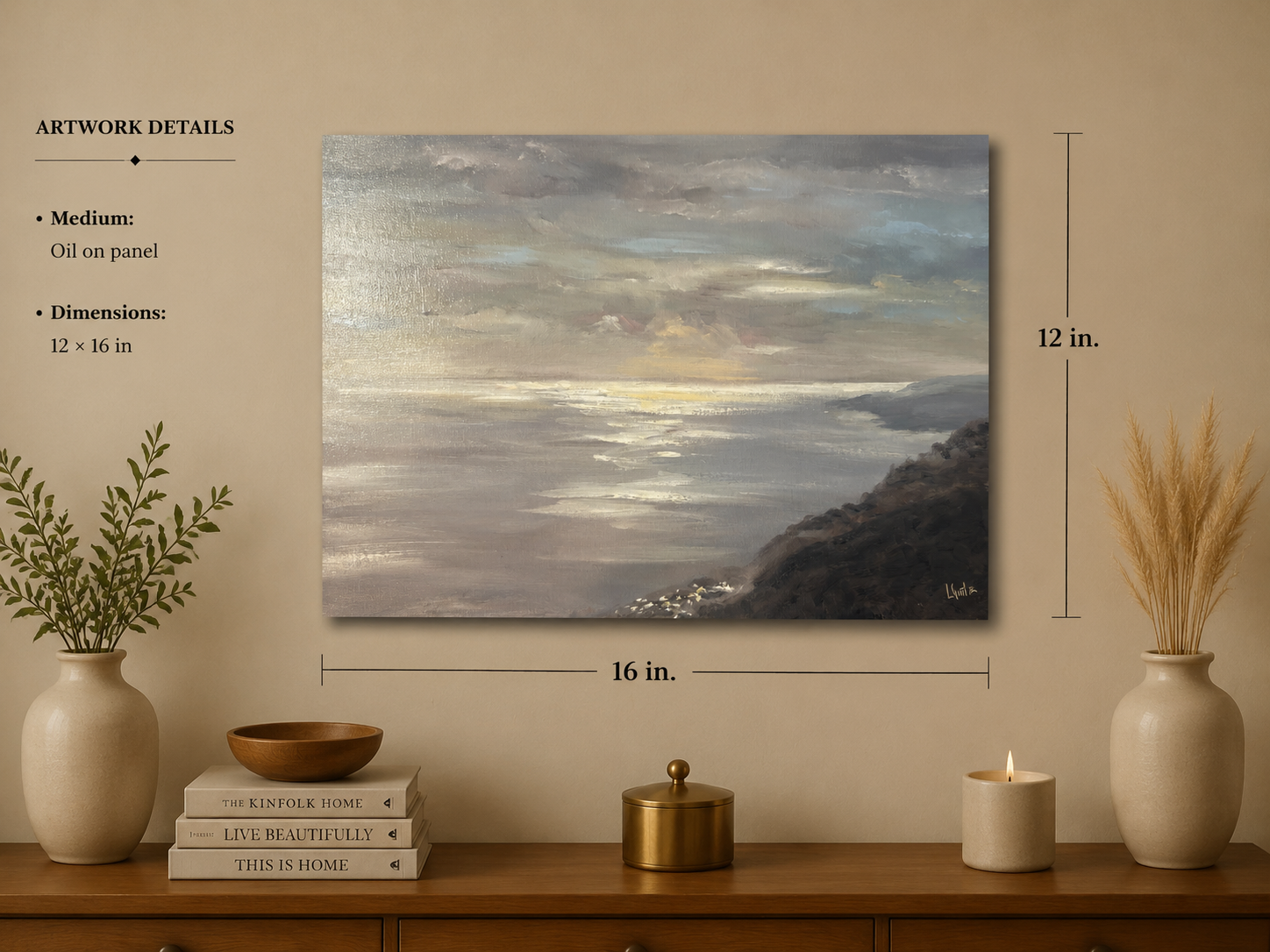 The Gold Shimmer of Liquid Light over Laguna Beach