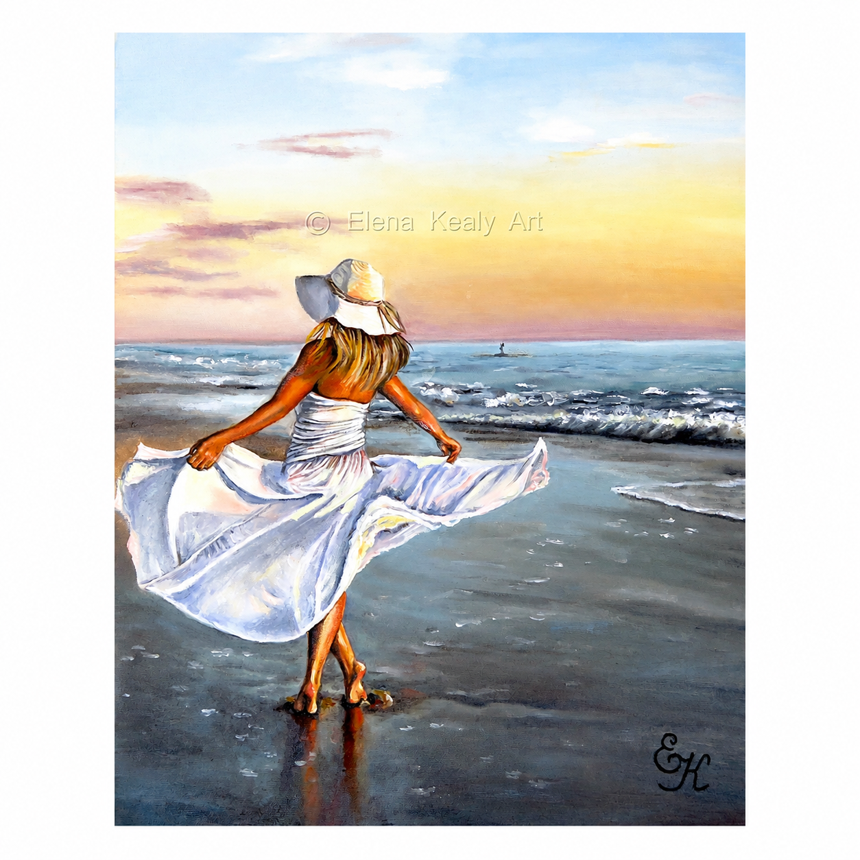 Girl in White