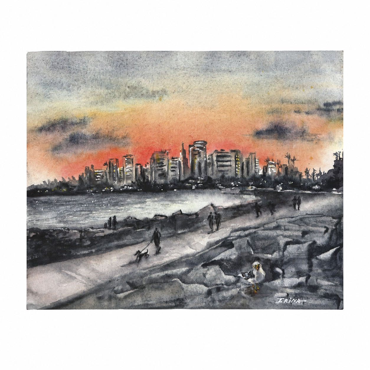 Long Beach Skyline